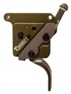 Timney Triggers Elite Hunter Remington 700 Green/Nickel Straight 3 lbs Right - 517-16V2