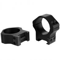 Warne 513M Maxima Horizontal Ring Set 30mm Diam Low Steel Black Matte - 438