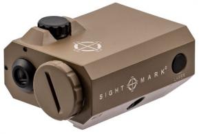 Sightmark LoPro Mini Green Laser 5mW Rifle 520 nm Wavelength Flat Dark Earth