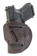 Main product image for 1791 Gunleather 4 Way Signature Brown Leather IWB/OWB For Glock 25-27/29/30/33/48; Ruger LC9/SR9c/SR10/SR22; Sig P225;