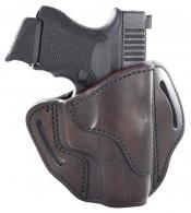1791 Gunleather BH2.1 For Glock 17/S&W Shield/Springfield XD9 Signature Brown Leather - BH21SBRR