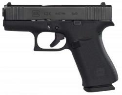 Glock - G43X, 9mm, 3.39" Barrel, AmeriGlo Night Sights, Black/Black, 10-rd - PX4350301AB