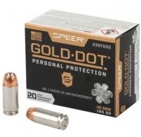Remington Golden Saber Bonded 40 S&W Ammo 165gr Brass Jacket Hollow Point  20rd box