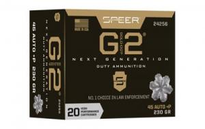 Speer Ammo Gold Dot G2 45 ACP +P 230 gr G2 20 Bx/ 10 Cs