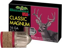 Brenneke Classic Magnum 16 Gauge 2.75 1 oz Slug 5 Bx/ 50 Cs