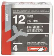 Aguila Field 12 Gauge 2.75" 1 1/4 oz 4 Shot 25 Bx/ 10 Cs - 1CHB1204