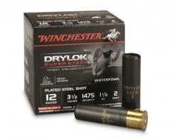 Winchester Ammo Drylock Super Steel Magnum 12 Gauge 3.5 1 9/16 oz 2 Shot 25 Bx/ 10 Cs