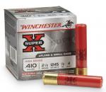 Winchester  Super X High Brass 410 Gauge Ammo 2.50 1/2oz #4 Shot 25rd box