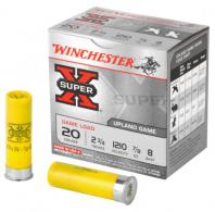 Winchester XU208 Super-X Game Load 20 GA  2.75" 7/8 oz #8 25rd box - 12