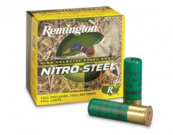 Remington Ammunition Nitro Steel 12 Gauge 3 1 1/4 oz 4 Shot 25 Bx/ 10 Cs