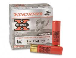 Winchester Ammo Drylock Super Steel High Velocity 12 Gauge 3.5 1 1/2 oz 2 Shot 25 Bx/ 10 Cs