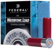 Main product image for Federal Speed-Shok  Steel 12GA 3" 1 1/8 oz  #4 25rd box