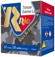 Rio Ammunition Top Game Texas Game Load 12 GA 2.75 1-1/4 oz 8 Round 25 Bx/ 10 Cs