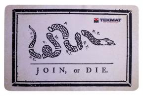 TekMat Original Cleaning Mat Join or Die Snake 11" x 17" - TEKR17JOIN