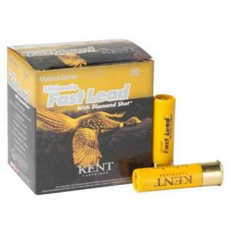 Kent Cartridge Ultimate Fast Lead 20 GA 2.75" 1 oz 6 Round 25 Bx/ 10 Cs - K202UFL286
