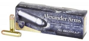 Alexander Arms Rifle Ammo 50 Beowulf 200 gr ARX Polymer Tip 20 Bx/ 10 Cs