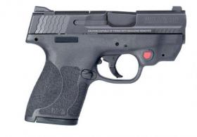 Smith & Wesson M&P 9 Shield M2.0 Crimson Trace Red Laser MA Compliant 9mm Pistol - 12468