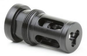 Griffin Armament Taper Mount Hammer Comp 22 Cal 1/2"-28 tpi 1.94" Black QPQ Stainless Steel