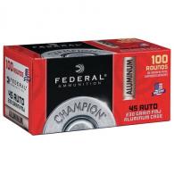 Federal CAL45230100 Champion Training .45 ACP 230 gr Full Metal Jacket (FMJ)0 Bx/ Cs