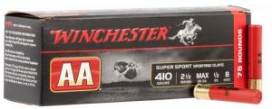Winchester Ammo AA Sporting Clay .410 GA/.45 LC 2.50" 1/2 oz 8 Round 75 Bx/ 2 Cs (Value Pack) - AASC418D