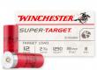 Winchester Ammo TRGT12908 Super Target 12 Gauge 2.75 1 oz 8 Shot 25 Bx/ 10 Cs