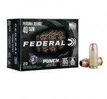 Cor-Bon Self Defense Jacketed Hollow Point 40 S&W Ammo 165 gr 20 Round Box
