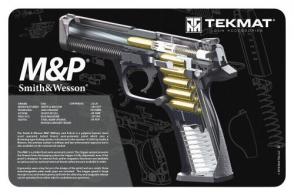 TekMat Original Cleaning Mat S&W M&P 3D Cutaway 11" x 17" - TEKR17SWMPCA
