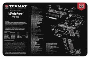 TekMat Original Cleaning Mat Walther PPQ Mod2 Parts Diagram 11" x 17" - TEKR17WALPPQM2