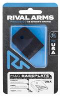 Rival Arms Mag Baseplate Fits For Glock 9mm/40 S&W/357 Sig Black Anodized Aluminum (Except 36,42,43,48) - RA70G001A