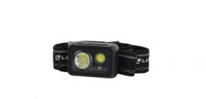 LuxPro Mini 720 High Performance Headlamp 208 Lumens Black Rechargeable Li-ion White/Red LED