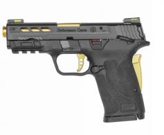 Smith & Wesson Performance Center M&P 9 Shield EZ M2.0 Gold Ported Thumb Safety 9mm Pistol - 13227