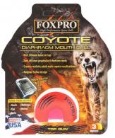 Foxpro TOP GUN Top Gun Howler Coyote Three Reed Diaphragm Call - 529