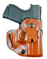 Desantis Gunhide Osprey Tan Saddle Leather IWB/OWB fits For Glock 43, 43x Right Hand