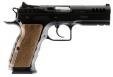 Italian Firearms Group (IFG) Stock I 9mm Double Action 4.45 17 Round Wood Grip Black Slide