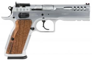 Italian Firearms Group (IFG) Stock Master 10mm Auto 4.75 13+1 Hard Chrome Wood Grip