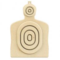 Birchwood Casey Torso Target 31.25" H x 21.25" W x 1" D 3D Bullseye Tan 3 Per Pack