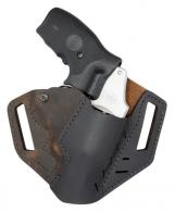 Versacarry Revolver Distressed Brown Buffalo Leather IWB S&W J Frame,Ruger LCR/SP101 Right Hand - REV211