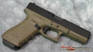 Glock 19 10 + 1 Round Double Action Only 9MM w/Fixed Sights & O