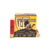 Fiocchi Golden Pheasant Lead Shot 28 Gauge Ammo 25 Round Box - 283GP5