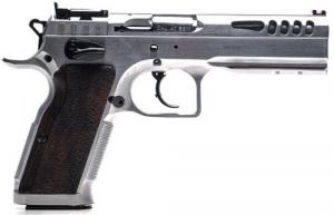 Italian Firearms Group (IFG) Stock Master 38 Super 4.75 17+1 Hard Chrome Black Polymer Grip