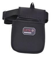 G*Outdoors Contoured Double Shotshell Pouch with Web Belt Black