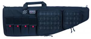 G*Outdoors GPS-T35ARB Tactical AR Case 35" Black 1000D Nylon with Mag & Storage Pockets, Lockable Zippers, External Handgun Pock