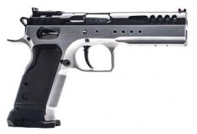 Italian Firearms Group (IFG) Stock Master 38 Super 4.75 17+1 Hard Chrome Black Polymer Grip