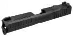 CMC Triggers Kragos Slide Black DLC 17-4 Stainless Steel fits For Glock G19 Gen3 RMR Cut - SLD-19-3G-RMR