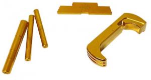 Cross Armory 3 Piece Kit Extended For Glock 17,19,26,34 Gen5 Gold Anodized Aluminum/Steel Handgun