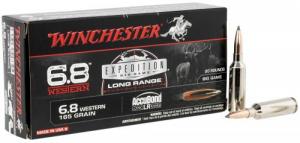 Winchester Ammo Ballistic Silvertip 6.8 Western 170 gr Rapid Controlled Expansion Polymer Tip 20 Bx/10 Cs