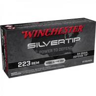Winchester Silvertip Defense Tip 223 Remington Ammo 64gr  20 Round Box