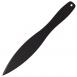 Cold Steel Sport Sure Flight Fixed Plain Black 1055 Carbon Steel Blade Black Polypropylene Handle