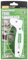 AccuSharp GardenSharp Tool Sharpener Diamond Tungsten Carbide Sharpener White/Green - 006C