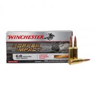 Winchester Ammo Ballistic Silvertip 6.8 Western 170 gr Rapid Controlled Expansion Polymer Tip 20 Bx/10 Cs
